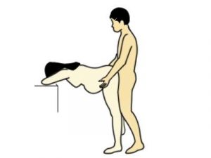 анальный секс при беременности - Догги-стайл