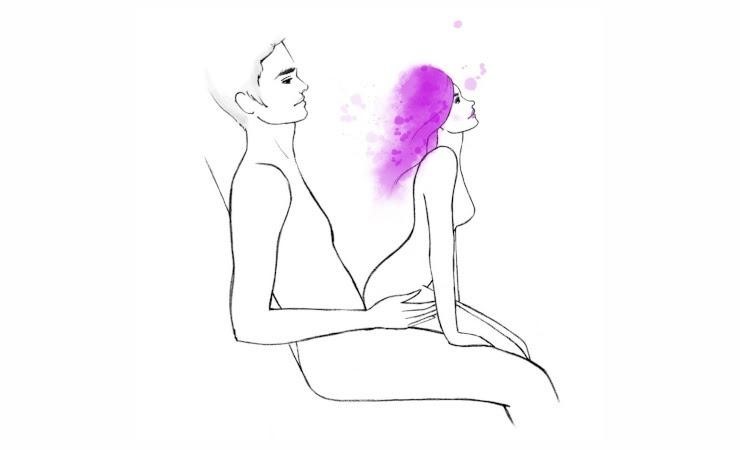 На заднем сиденье