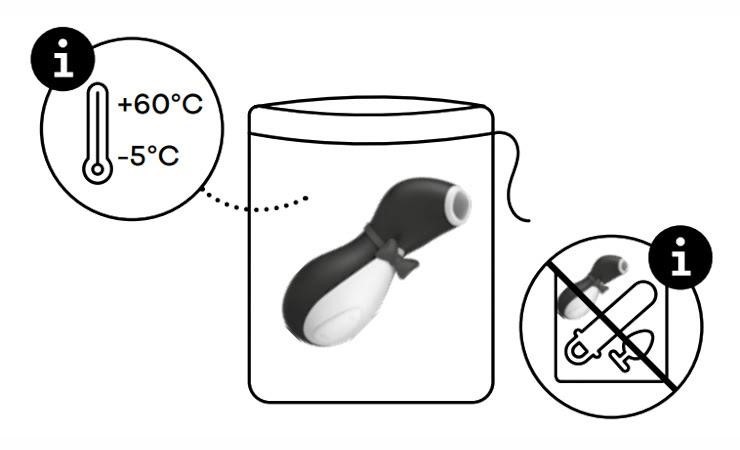хранение клиторального стимулятора