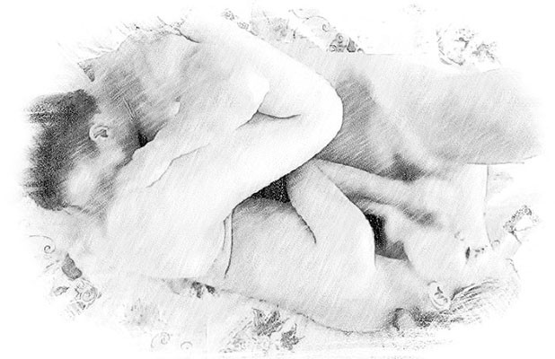 поза 69 на боку