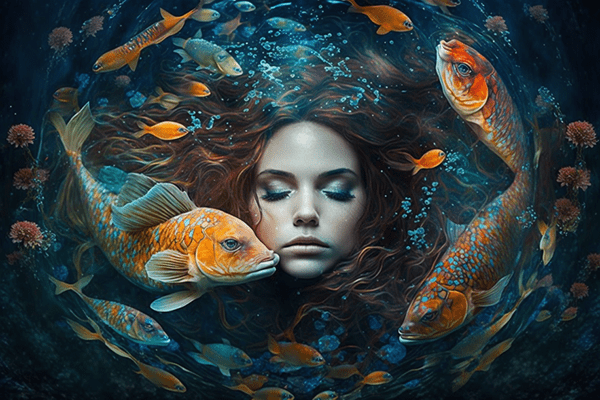 рыбы женщина